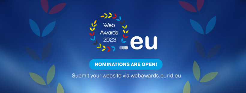 Elkezdődött a jelentkezés az idei .eu Web Awards-ra!