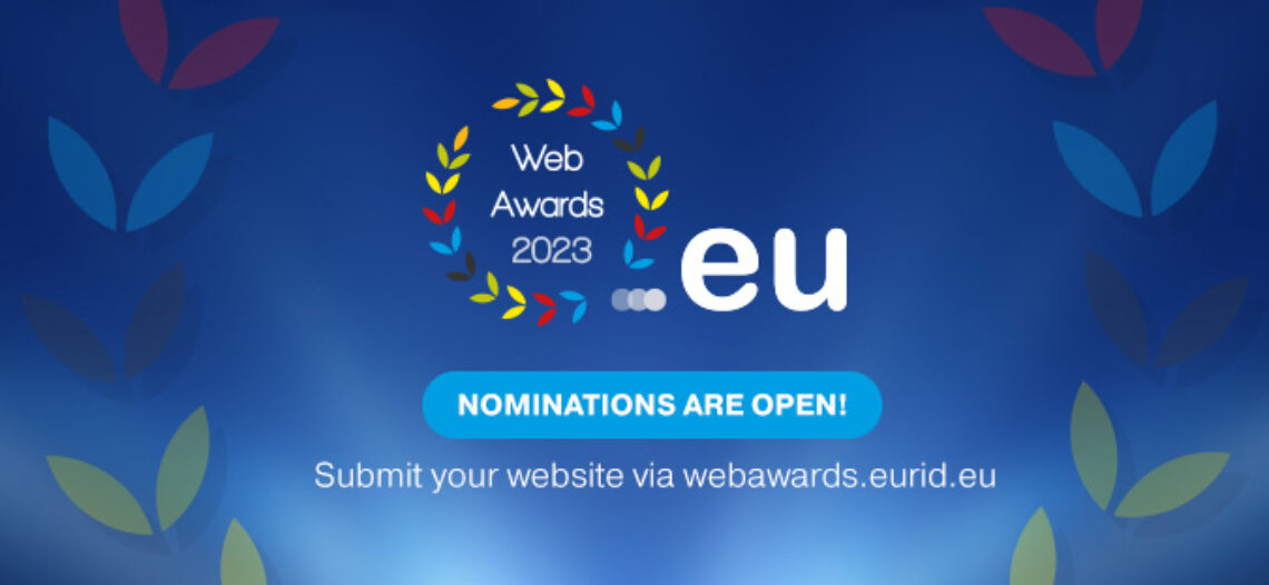 Elkezdődött a jelentkezés az idei .eu Web Awards-ra!